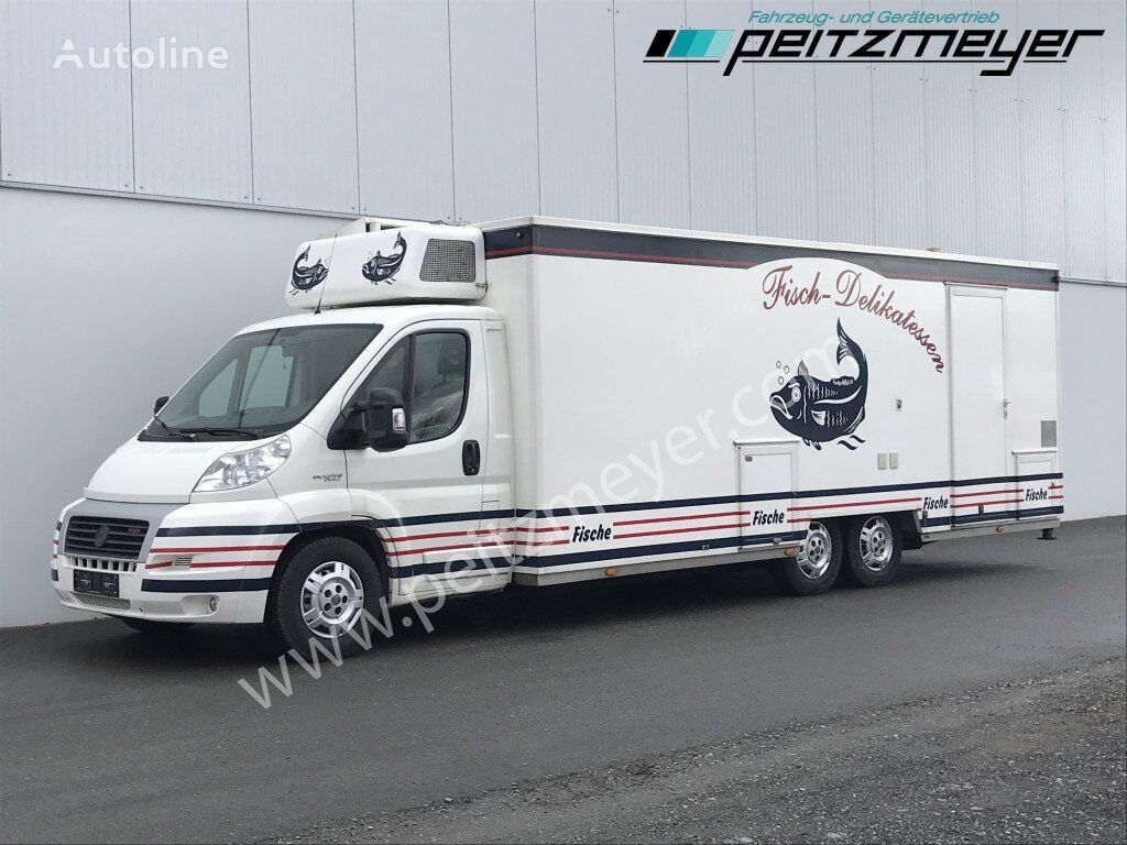 IVECO (I) Ducato  Verkaufswagen 6,3 m + Kühltheke, Fritteuse tirdzniecības kravas automašīna