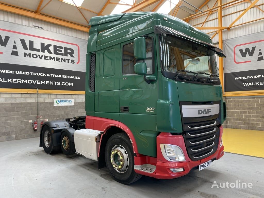 тягач DAF XF106 FTP SPACE CAB *EURO 6* 6X2 TRACTOR UNIT – 2016 – PX66 ZKW