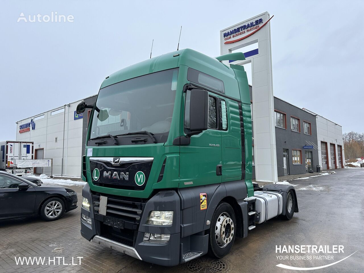 тягач MAN TGX 18.460 Mega Low Deck XXL