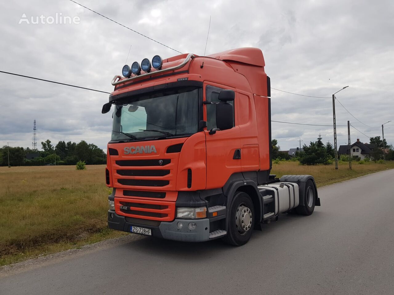 тягач Scania R 420 Automat Retarder