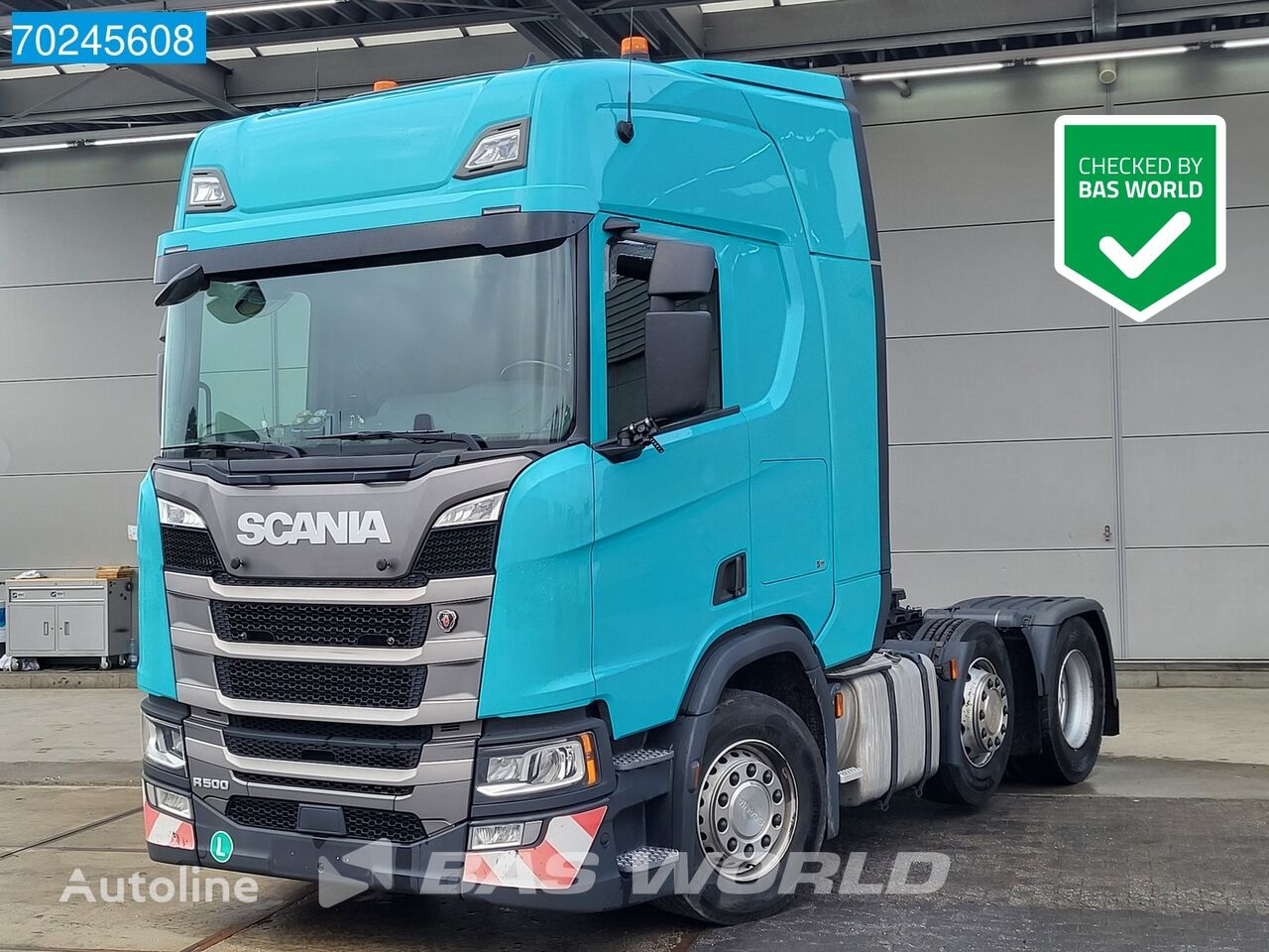 тягач Scania R500 6X2 Lift+Lenkachse Retarder Standklima LED ACC Navi