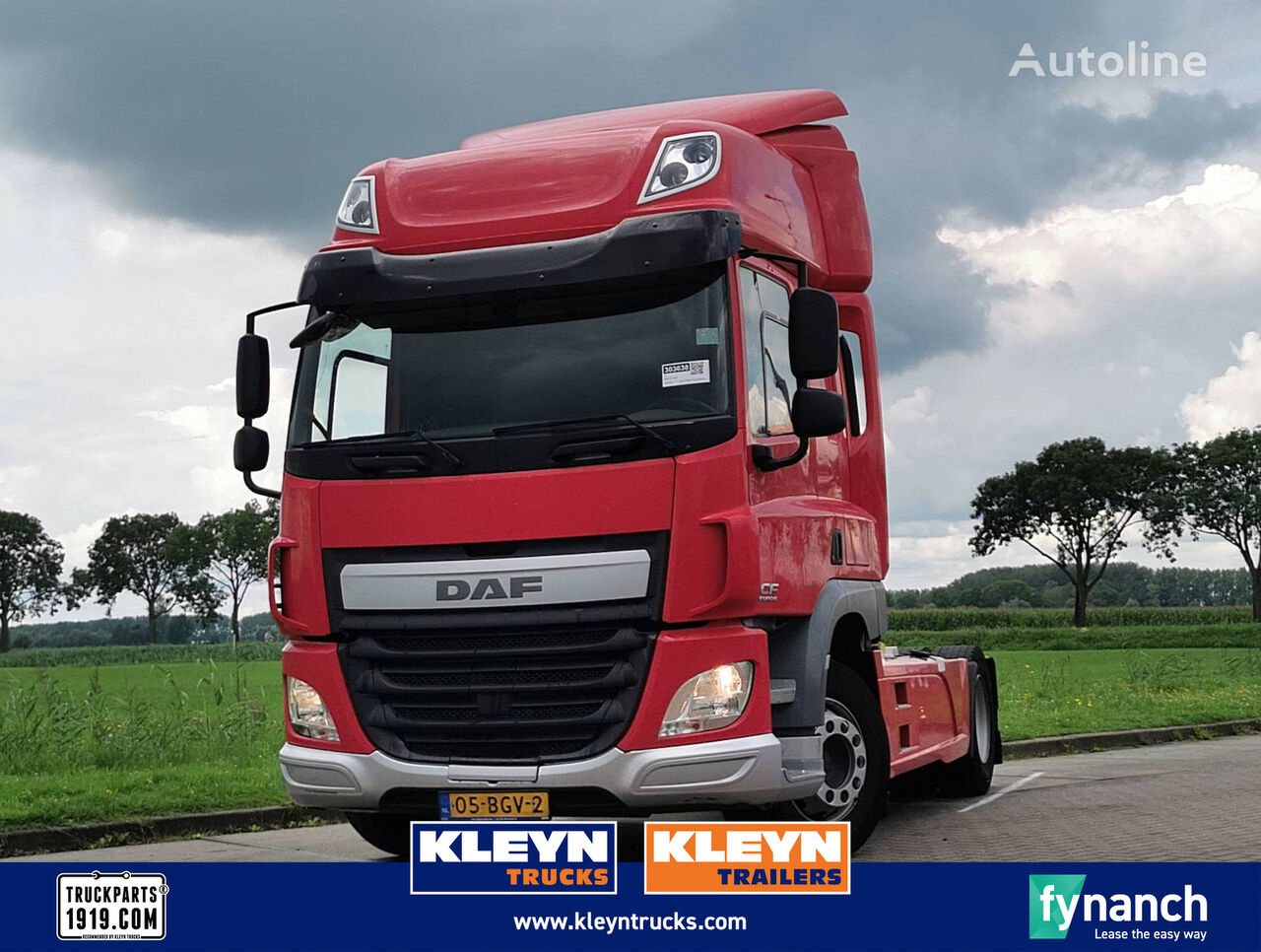 DAF CF 400 spacecab skirts vilcējs