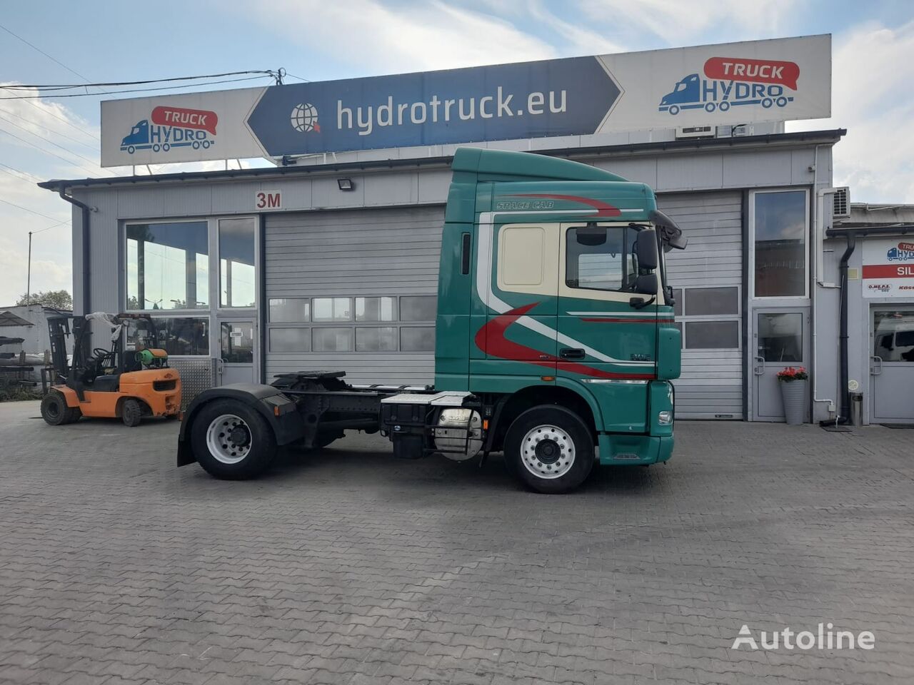 DAF TE105XF STARY TACHOGRAF - ORYGINAŁ vilcējs