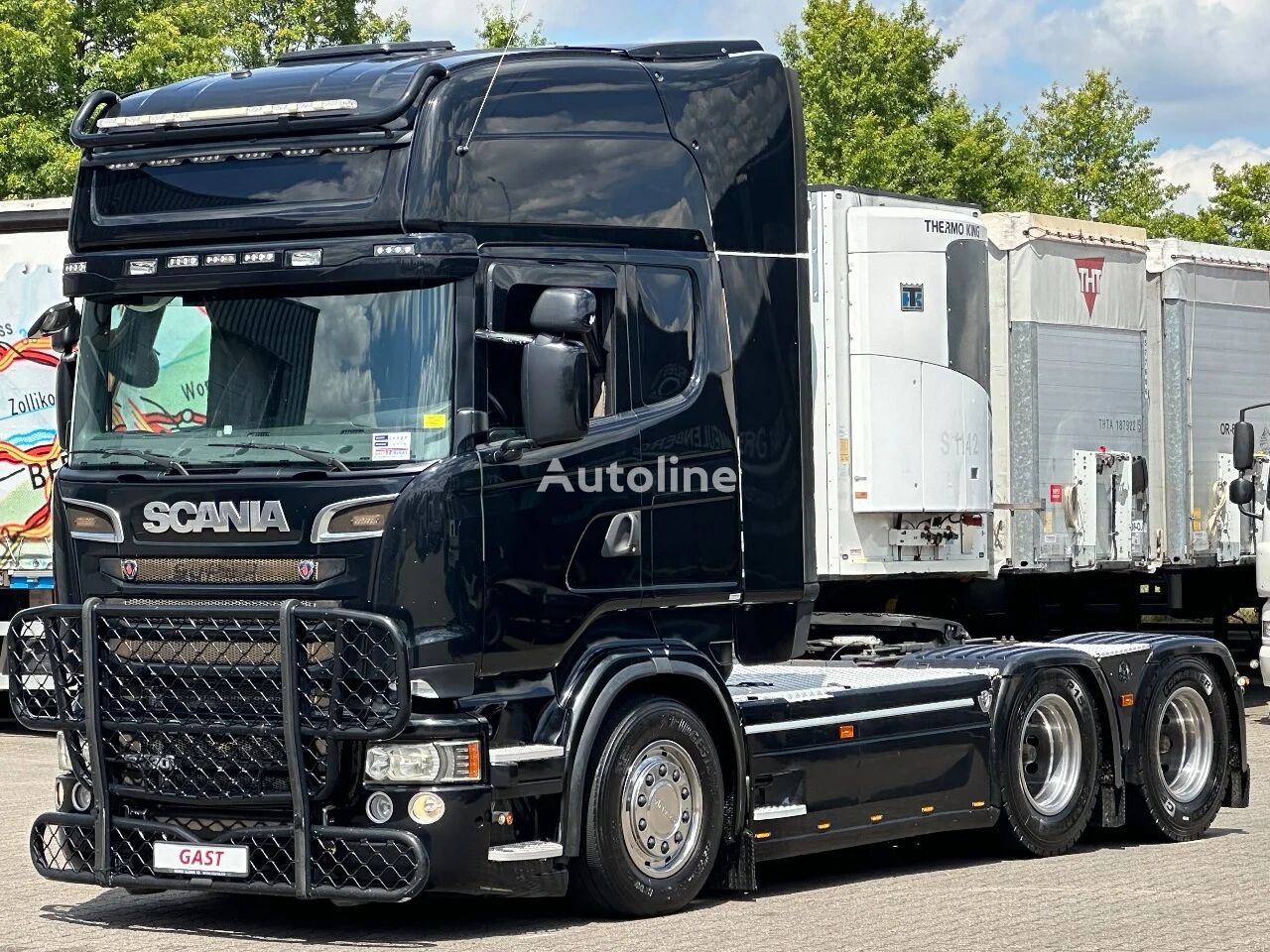 Scania R730 V8 6X4 Topline Euro 6 Retarder Full Air vilcējs