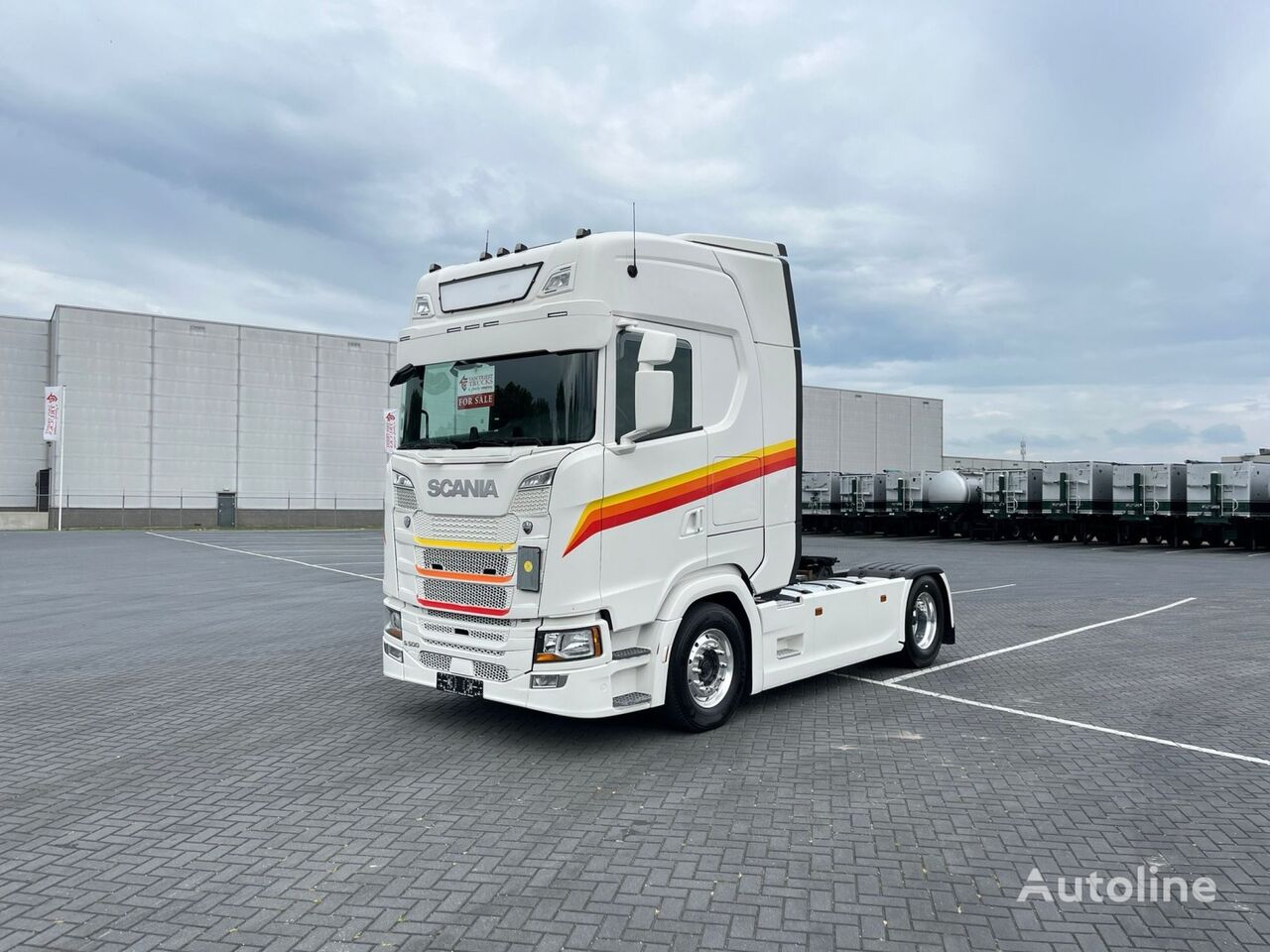 Scania S500 automaat,retarder, night airco, E6 vilcējs